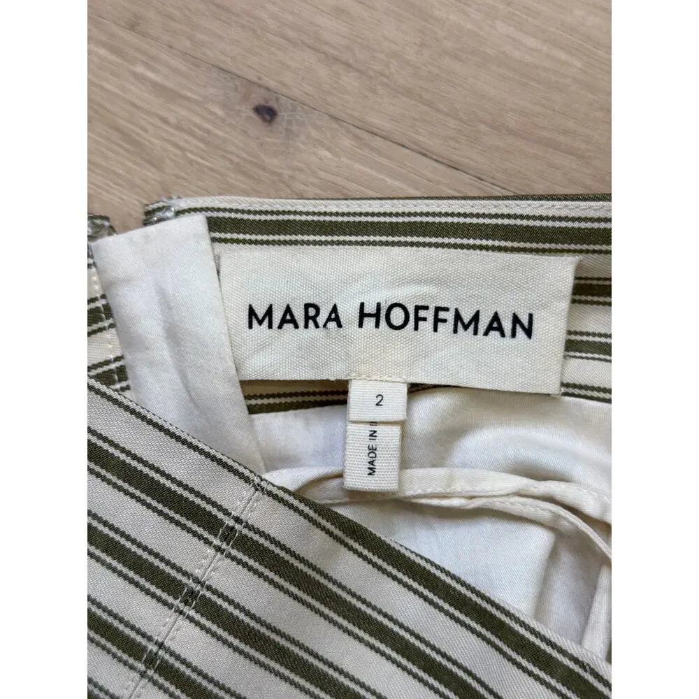 Mara Hoffman Suki Striped Bustier Top - Womens 2 - Picture 7 of 8
